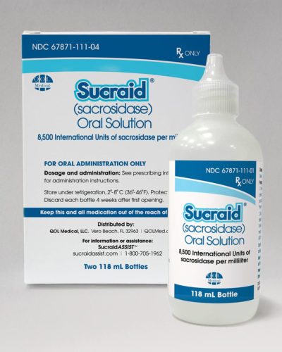 Sucraid&reg; (sacrosidase) Oral Solution