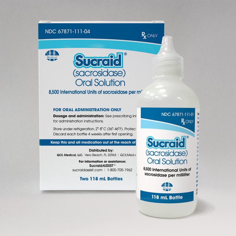 Sucraid&reg; (sacrosidase) Oral Solution