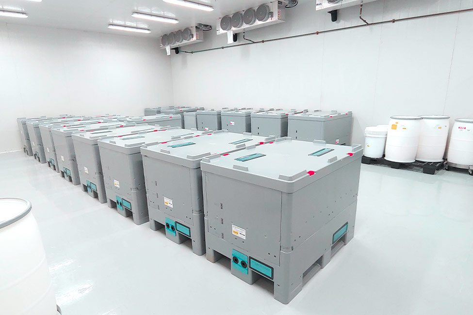 temperature controlled storage